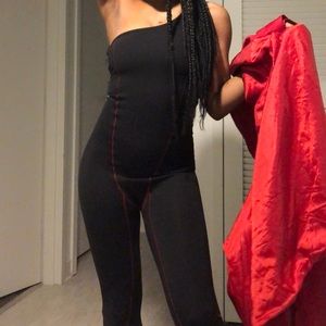 Matte Brand Caution Jumpsuit